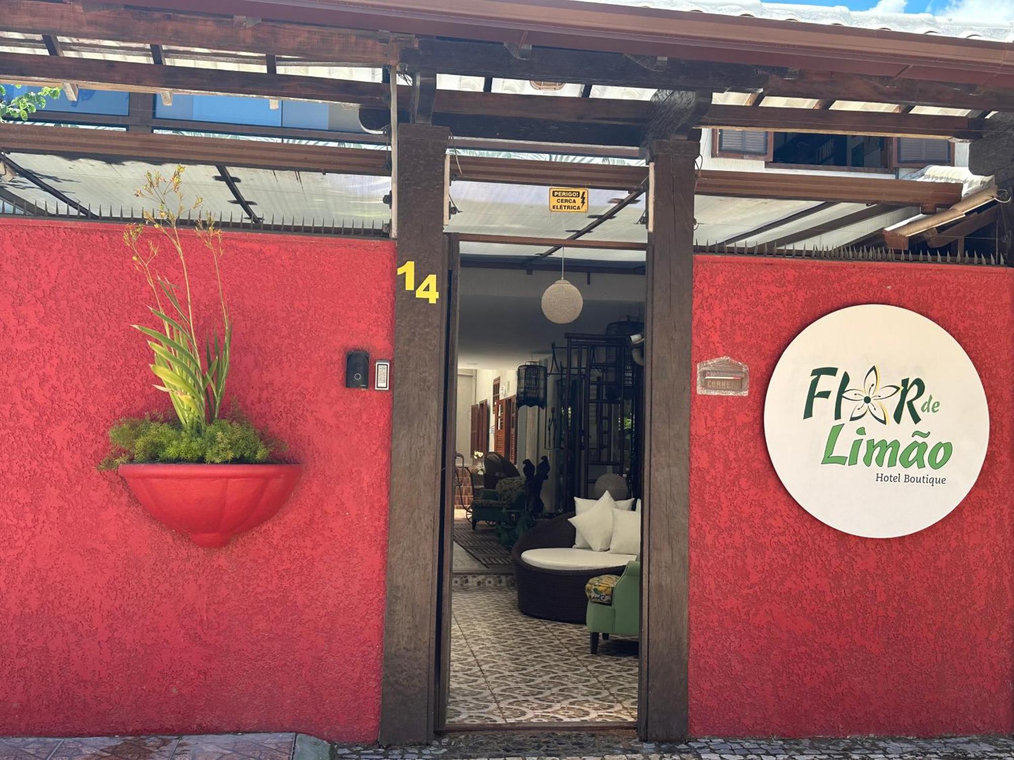 Flor De Limao Hotel Boutique Coroa Vermelha 外观 照片